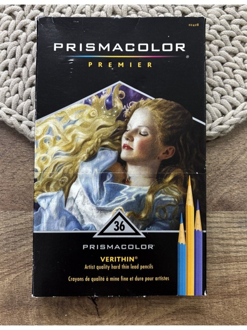 Prismacolor Premier Colored Pencils 36 Verithin 02428 Unsharpened NOT USED